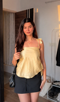 Keyuri Top- Butter Yellow
