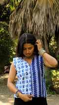 Nyla Top- Dual Print Top