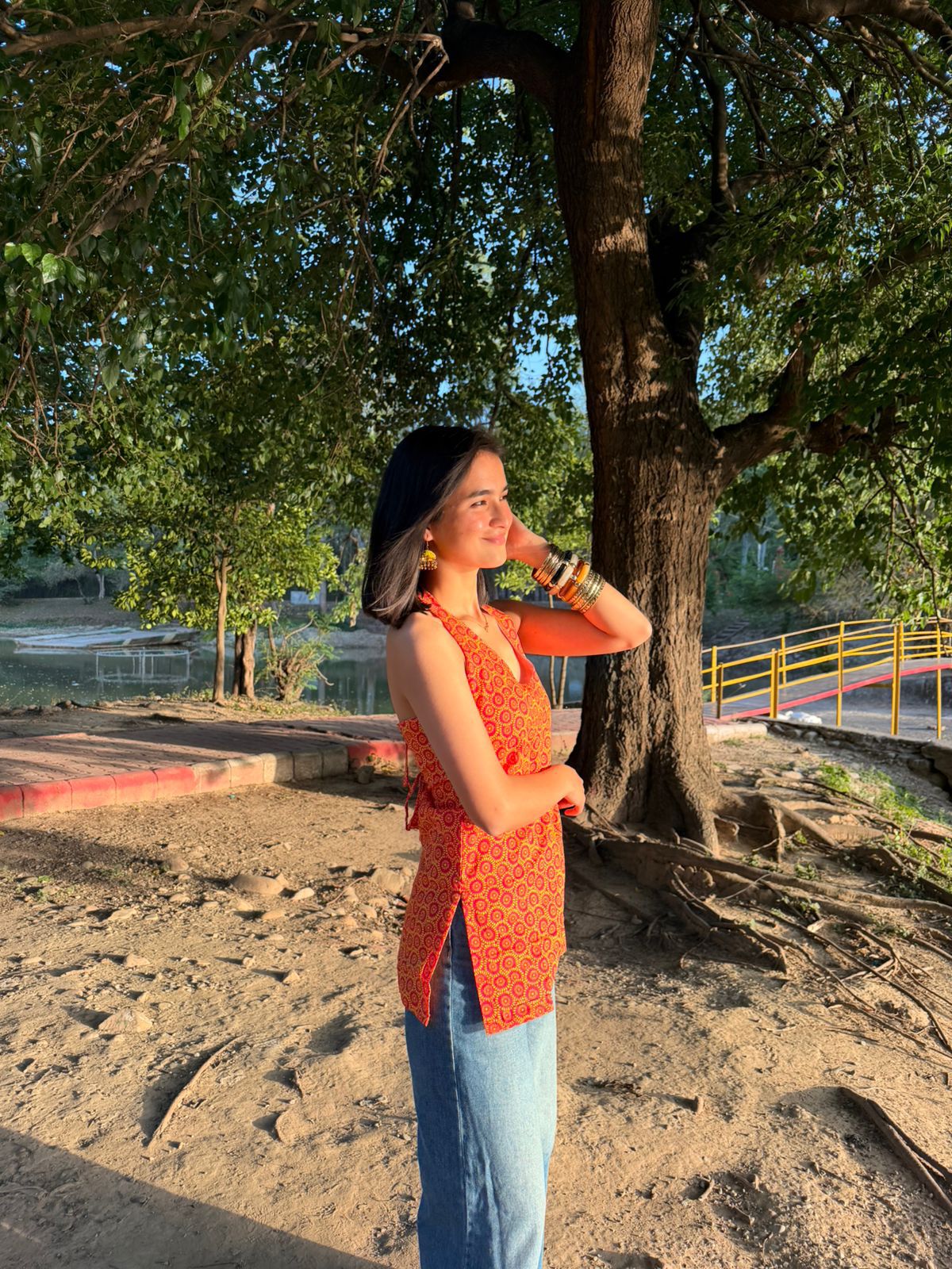 Sunset Kurti