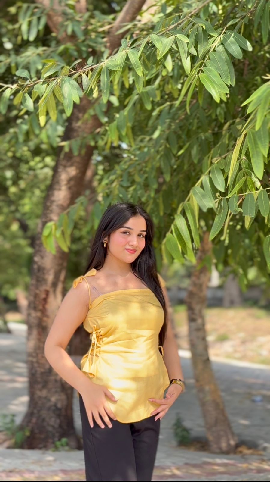 Keyuri Top- Butter Yellow