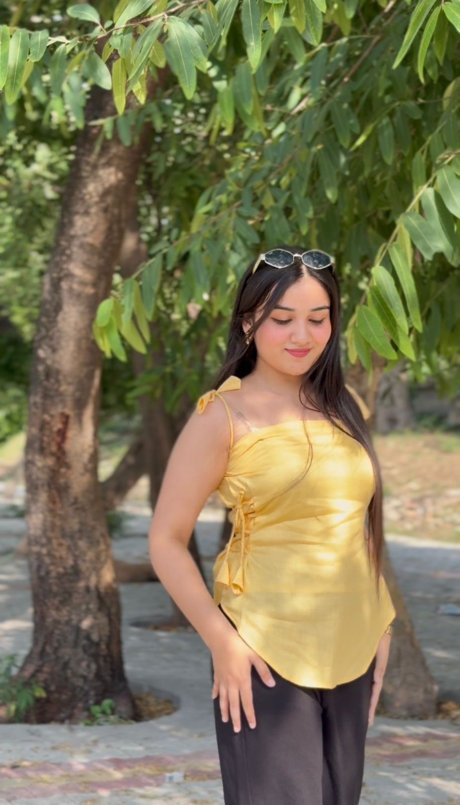 Keyuri Top- Butter Yellow