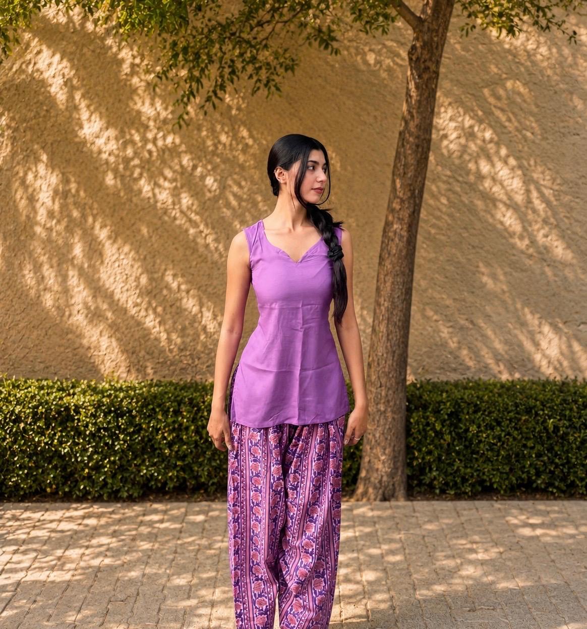 Jamun Soda Farshi suit salwar set