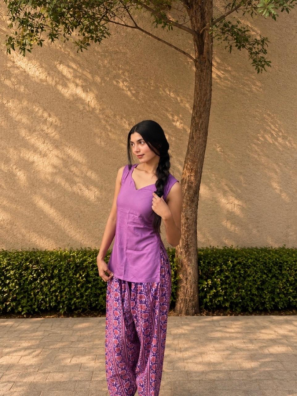 Jamun Soda Farshi suit salwar set